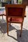 Vintage French Red Wooden Armchair 6