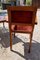 Vintage French Red Wooden Armchair, Image 6