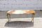 Vintage French Marble & Brass Coffee Table 1