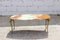 Vintage French Marble & Brass Coffee Table, Image 1