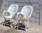 French Bamboo Chestnut Chairs, Set of 2, Image 3