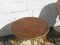 Mid-Century French Round Bamboo Coffee Table, Image 5