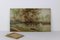 Escena de un río bordeado de bosque, Francia, óleo sobre madera, Imagen 4