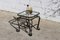 Vintage French Hollywood Regency Glass Side Table, Image 6