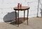Tavolino da caffè vintage in marmo, teak e ottone, Francia, Immagine 2
