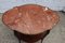 Vintage French Marble, Teak & Brass Coffee Table, Image 5