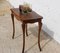 Tavolino da caffè o consolle vintage in quercia, Francia, Immagine 5