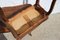 Small Vintage French Oak Coffee Table or Console, Image 9