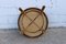 Vintage French Round Bamboo Coffee Table 8