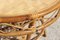 Table Basse Ronde Vintage en Bambou, France 6