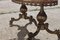 Vintage French Red Marble and Brass Coffee Table, Image 8