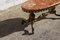 Table Basse Vintage en Marbre Rouge et Laiton, France 6