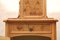 Tables de Chevet Art Nouveau avec Incrustations et Plateau en Marbre, Set de 2 13