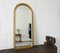 Bowform Mirror in Golden Frame 13