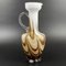 Vase Pop Art Vintage en Verre de Opaline Florence, Italie, 1970s 2