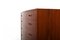 Mid-Century Danish Curved Teak Chest of Drawers 8