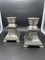 Silver-Plated Bronze Candlesticks, Set of 2 5