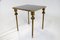 French Brass Nesting Tables with Mirrored Tops, 1950s, Set of 3, Image 1