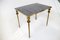 French Brass Nesting Tables with Mirrored Tops, 1950s, Set of 3 9