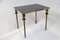 French Brass Nesting Tables with Mirrored Tops, 1950s, Set of 3, Image 8
