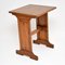 Antique Arts & Crafts Writing Table in Elm 3