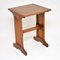 Antique Arts & Crafts Writing Table in Elm, Image 5