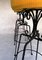 Mid-Century Iron Barstools, Set of 3, Image 3