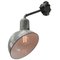 Vintage Dutch Industrial Gray Enamel Wall Light, Image 2