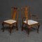 Early 20th Century Queen Anne Style Dining Suite, Set of 7 11