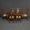 Early 20th Century Queen Anne Style Dining Suite, Set of 7, Image 1