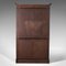 Antique English Victorian Linen Press Cupboard in Walnut, London, 1890, Image 6