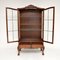 Antique Burr Walnut Display Cabinet 3