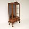 Antique Burr Walnut Display Cabinet 11