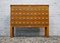 Mueble de roble con 40 cajones, años 30 o 40, Imagen 11