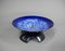 Blue Enamel Candlestick from Expertic, Germany, 1960s 1