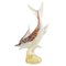 Single Piece Sculpture Fish on a Murano Glass Base, 1990s, Image 1