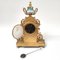 French Ormolu and Porcelain Mantel Clock and Candelabra, 19th Century, Set of 3 8