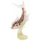 Spectacular Single Piece Sculpture Fish on a Murano Glass Base, 1990s 10