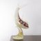 Spektakuläre Fisch Skulptur auf Murano Glas Sockel, 1990er 2