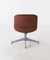 Rosewood & Leather Swivel Desk Chair by Ico & Luisa Parisi for MIM, 1950s 6