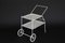 Mid-Century Italian Serving Carriage in Perforated Metal, Image 1