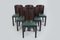 French Art Deco Macassar Dining Chairs, 1930s, Set of 6, Image 4