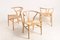 Wishbone Chairs in Patinated Oak by Hans Wegner for Carl Hansen & Søn, 1960s, Set of 6 6