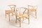 Wishbone Chairs in Patinated Oak by Hans Wegner for Carl Hansen & Søn, 1960s, Set of 6, Image 6