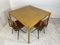 Modernist Oak and Ash Square Slat Table by Ruud Jan Kokke, 1980s 3