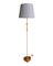 Schwedische Lampe aus Teak & Glas, 1960er 1