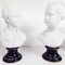 Bustes en Céramique par Camille Tharaud pour Limoges France, Set de 2 2
