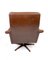 Swedish Leather Lounge Chairs, 1970s 2