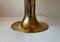 Large Trumpet Table Lamp in Brass from Fog & Mørup, 1970s 4