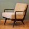 Mid-Century German Upholstered Cocktail Chairs, 1950s, Set of 2 3